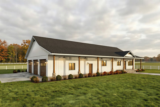 DR-105 Clyde Barndominium House Plan