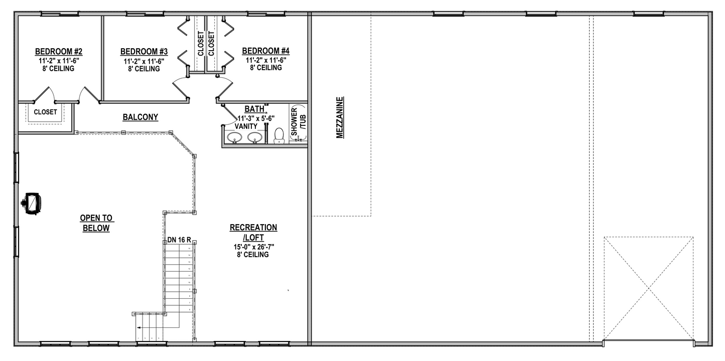 DR-109 Kate Barndominium House Plan