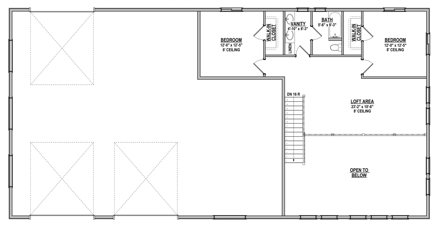 DR-114 Carrie Barndominium House Plan