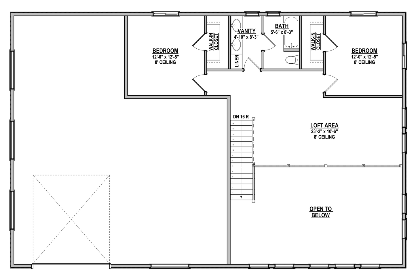DR-118 Ivy Barndominium House Plan