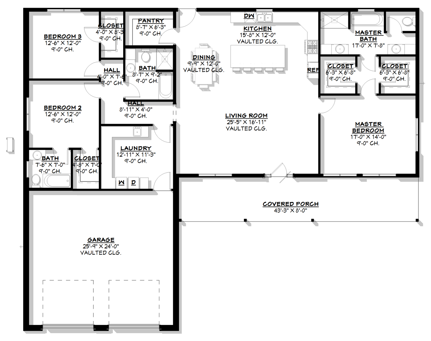 FH-00103 Janet Farmhouse Plan