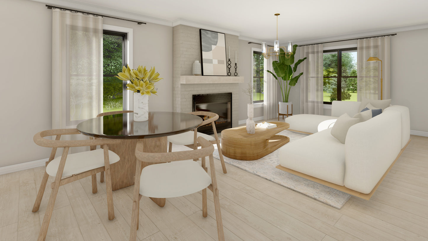 AK-4007 Laura Barndominium House Plan