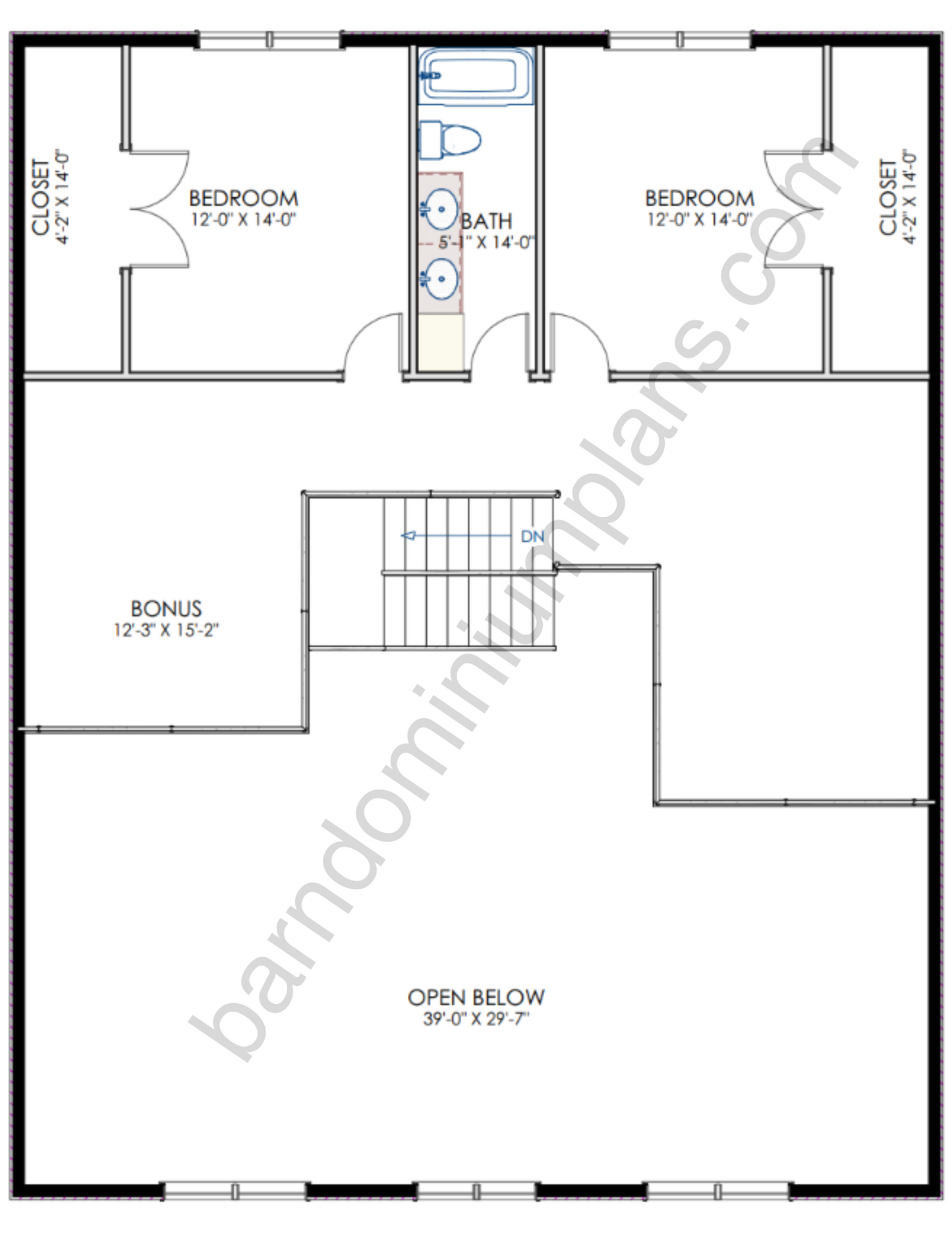 HC-24006 New Orleans Barndominium House Plan