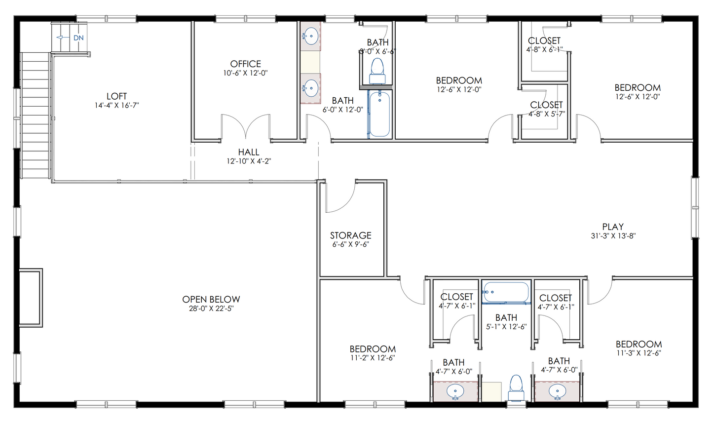 HC-24008 Jackson Barndominium House Plan