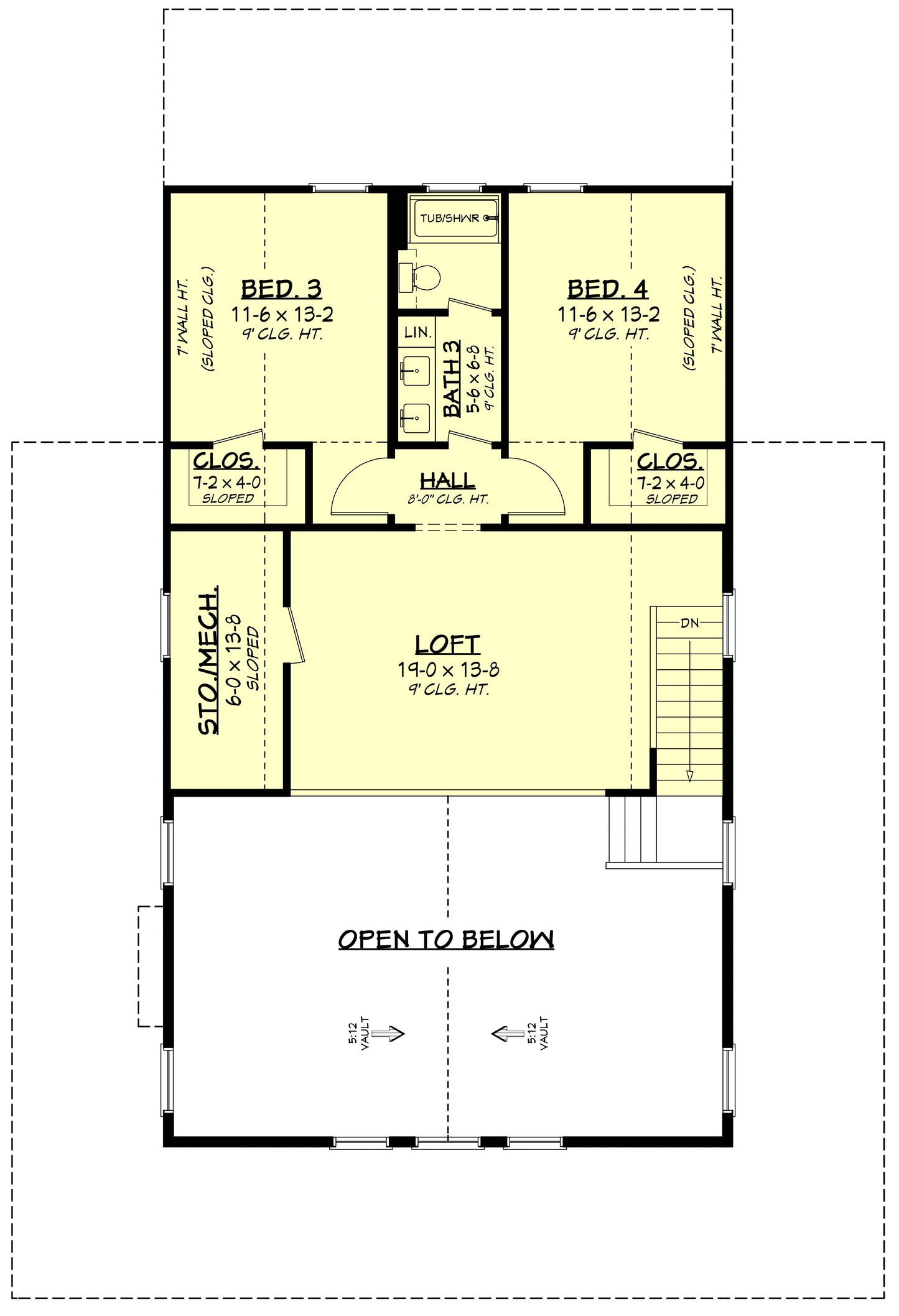 HPZ-22018 Jerry Barndominium House Plan