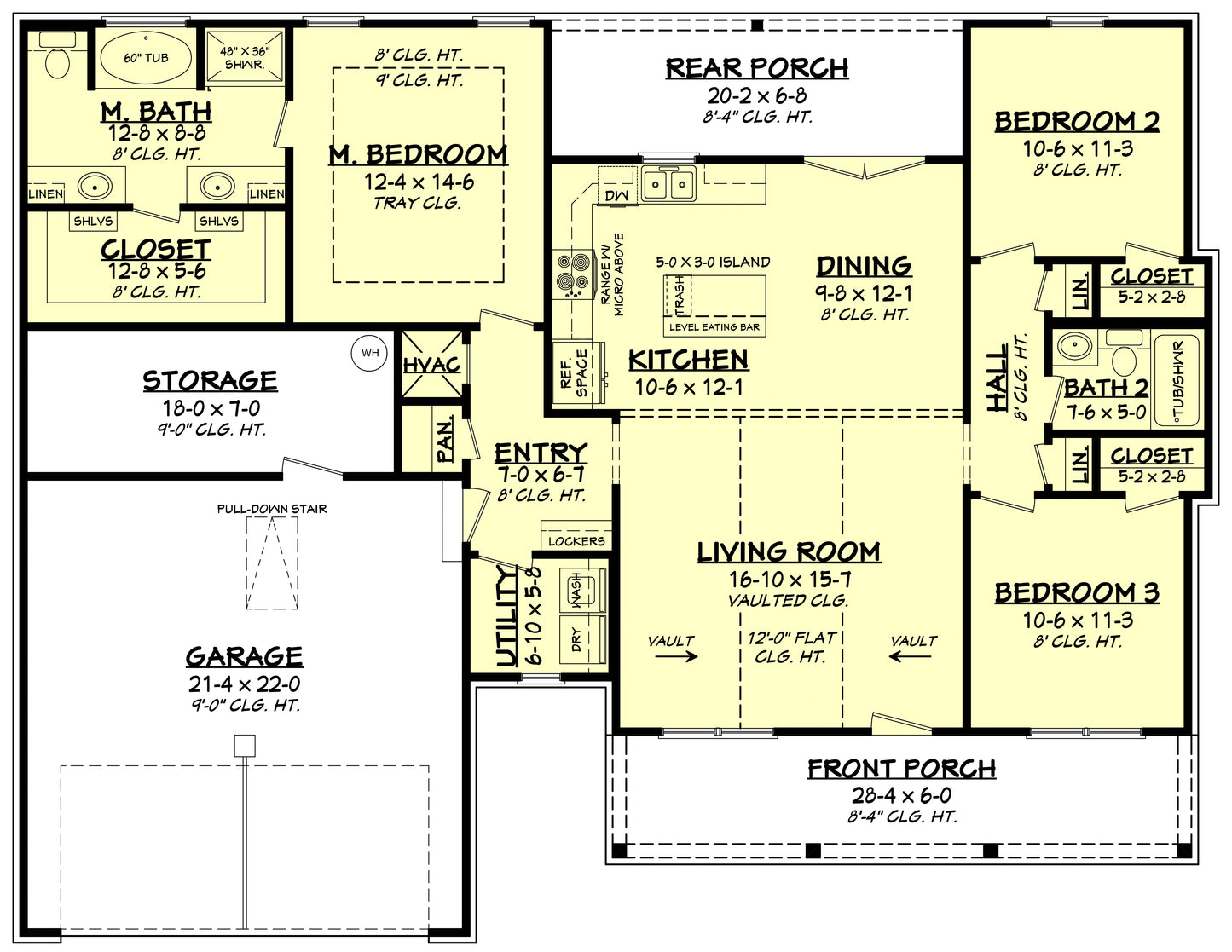 HPZ-26019 Sophie Farmhouse Plan