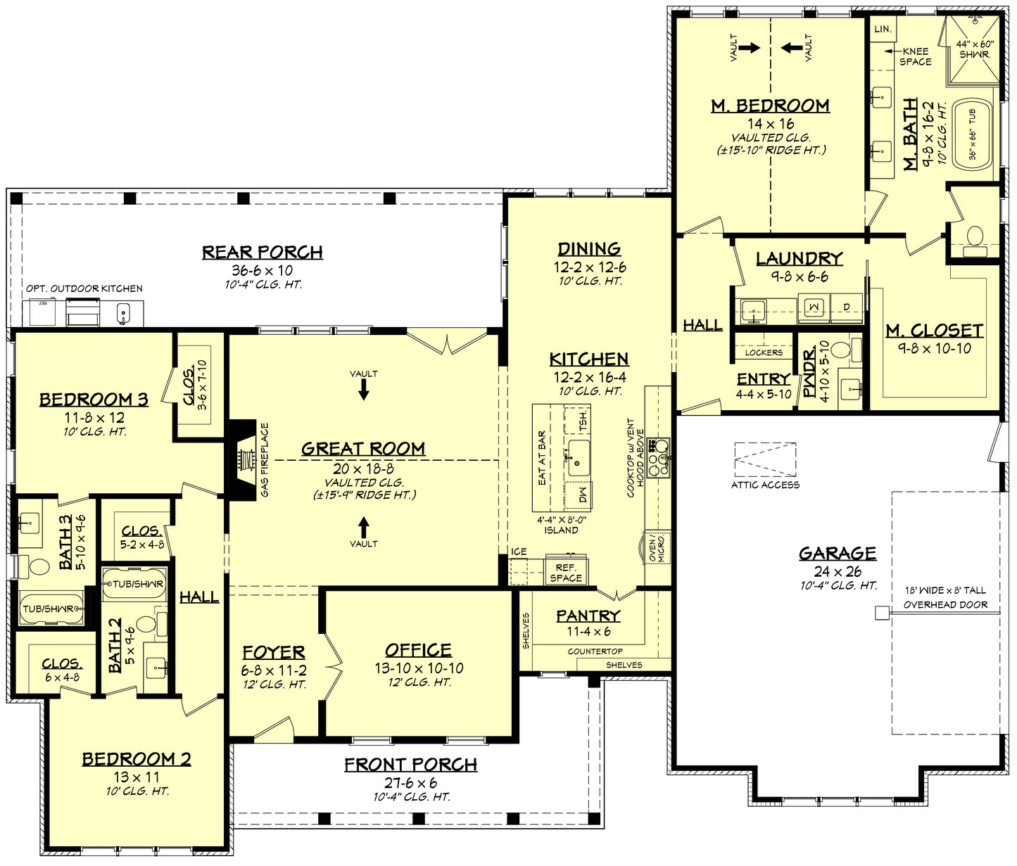 HPZ-26021 Dave Farmhouse Plan