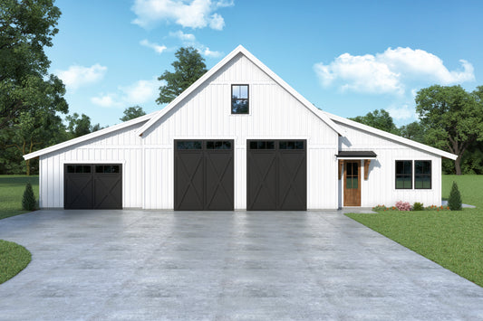 JRW-10003 Gilmore Barndominium House Plan