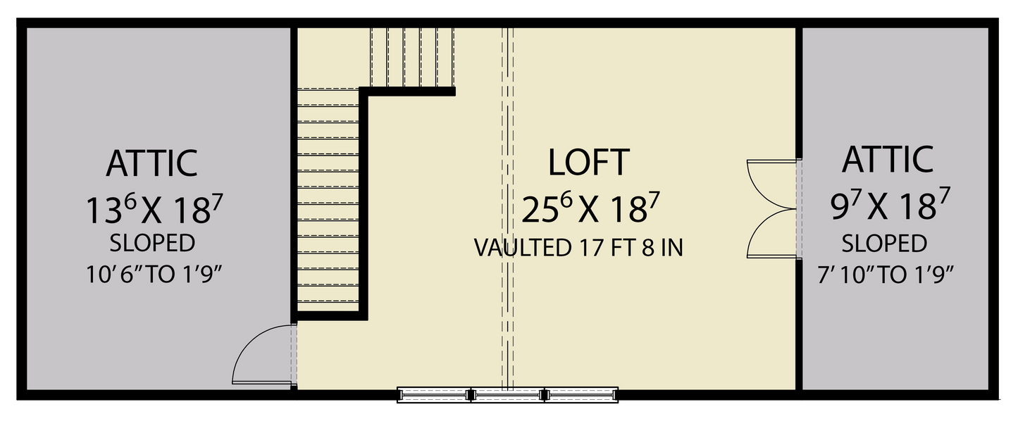 JRW-10011 Louie Barndominium House Plan