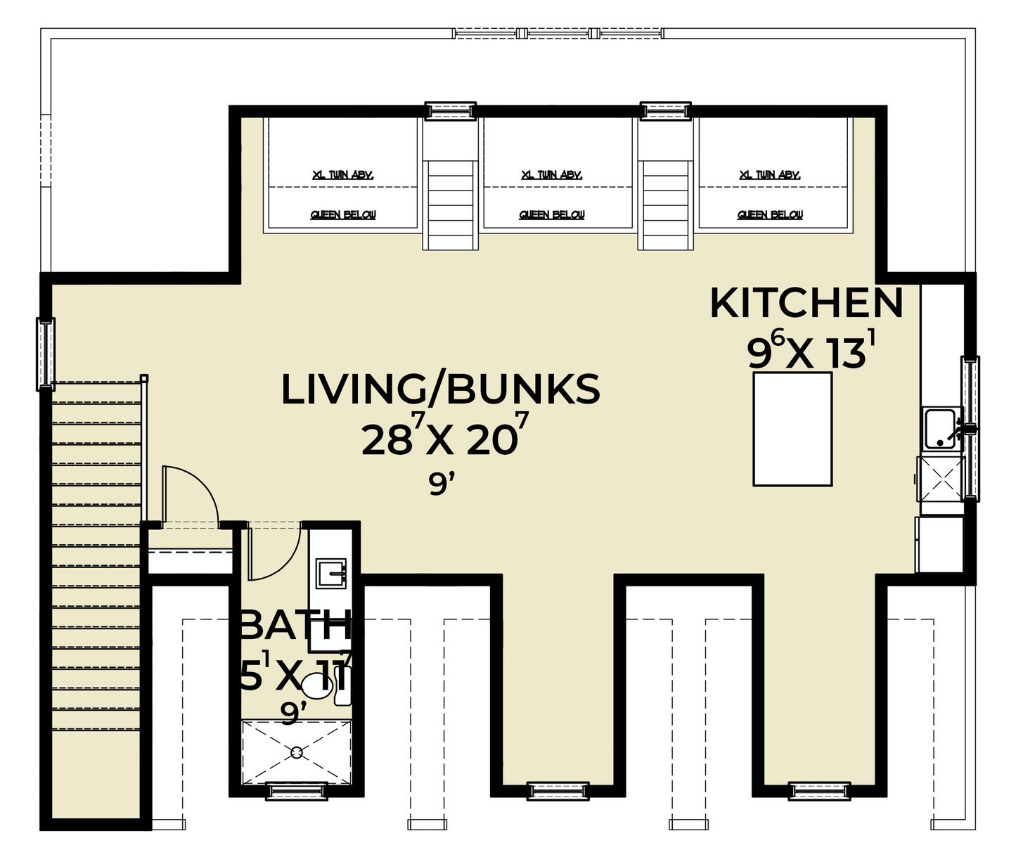 JRW-10013 Dale Barndominium House Plan