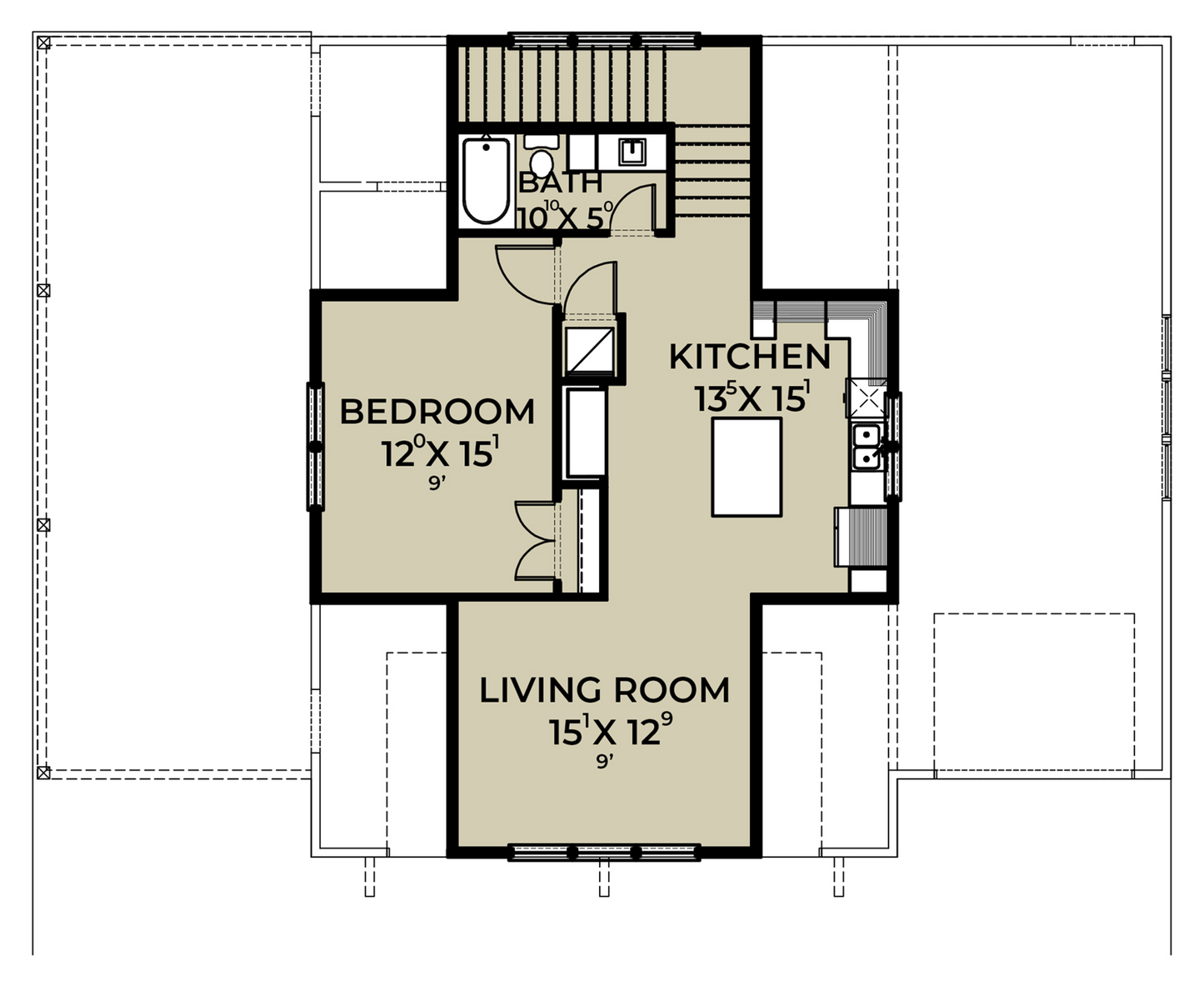 JRW-10020 Marilyn Barndominium House Plan