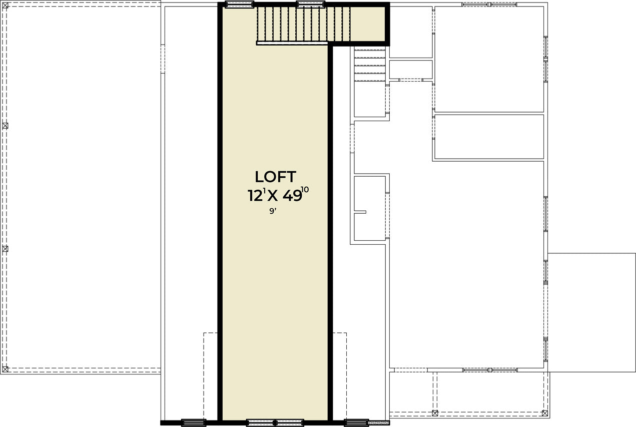 JRW-10021 Tucker Barndominium House Plan
