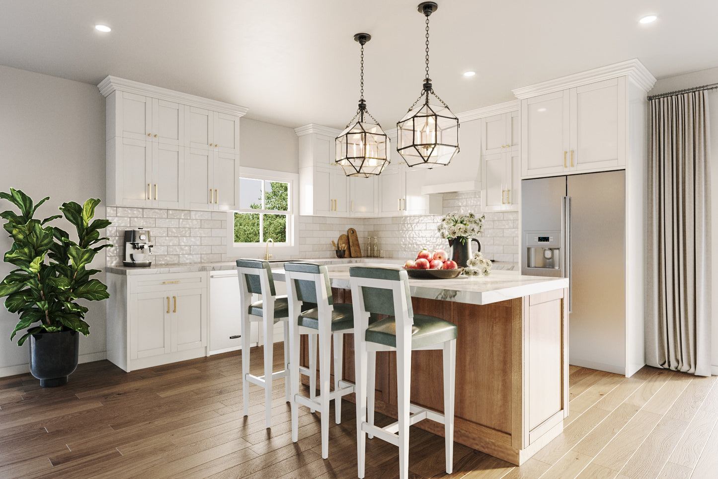 AK-4007-C Aurelia Barndominium House Plan