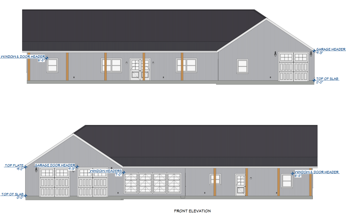 LP-3206 Condley Barndominium House Plan