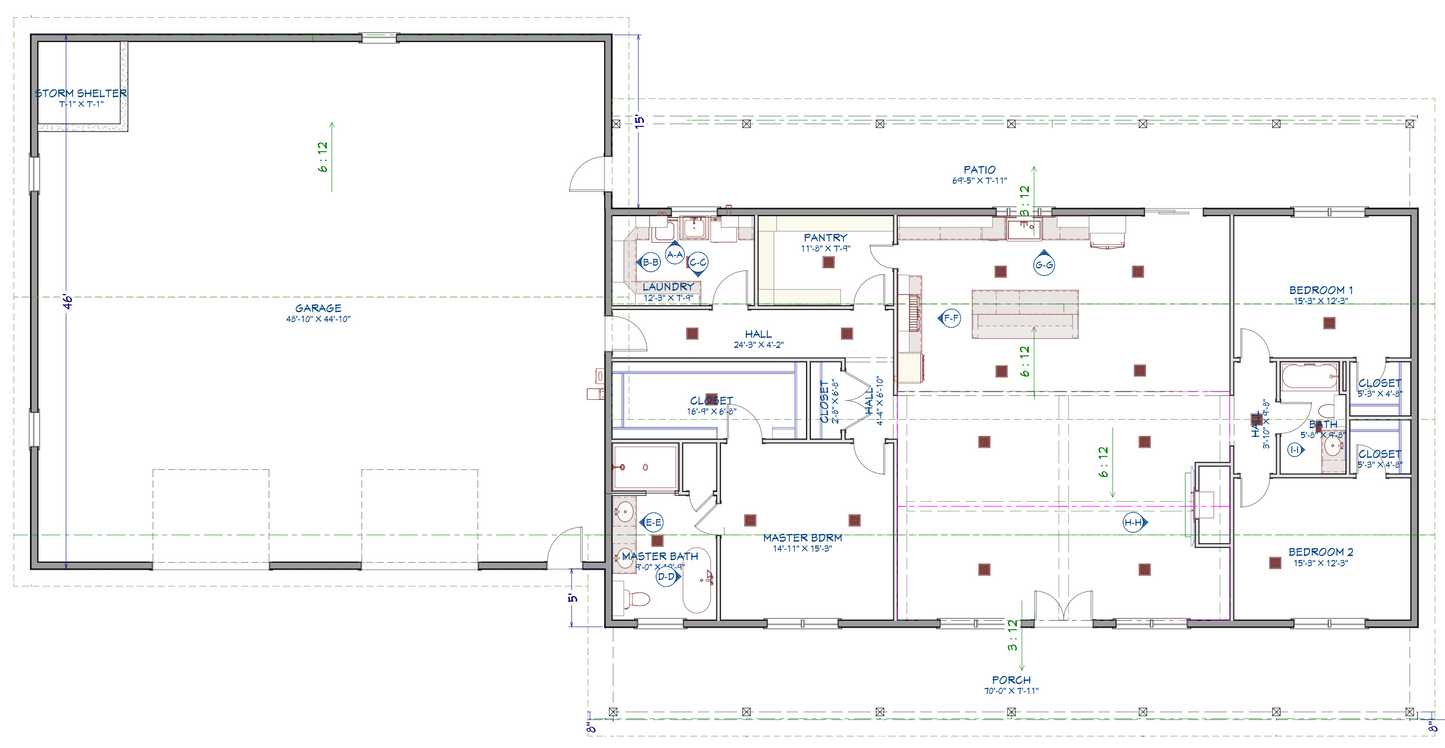 LP-3207 Grace Barndominium House Plan