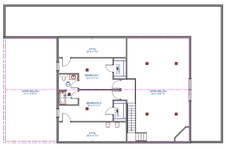 LP-3210 Simpson Barndominium House Plan