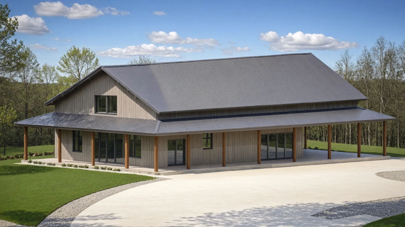 LP-3210 Simpson Barndominium House Plan