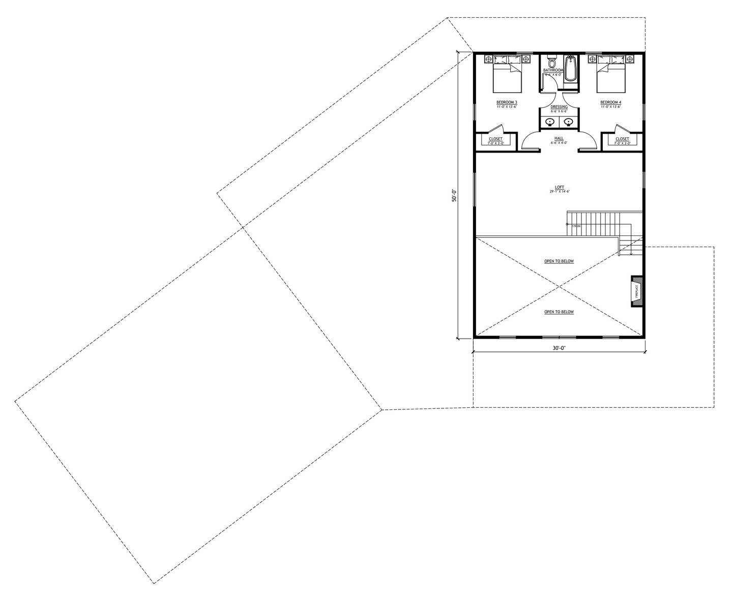 LP-71009 Bell Barndominium House Plan