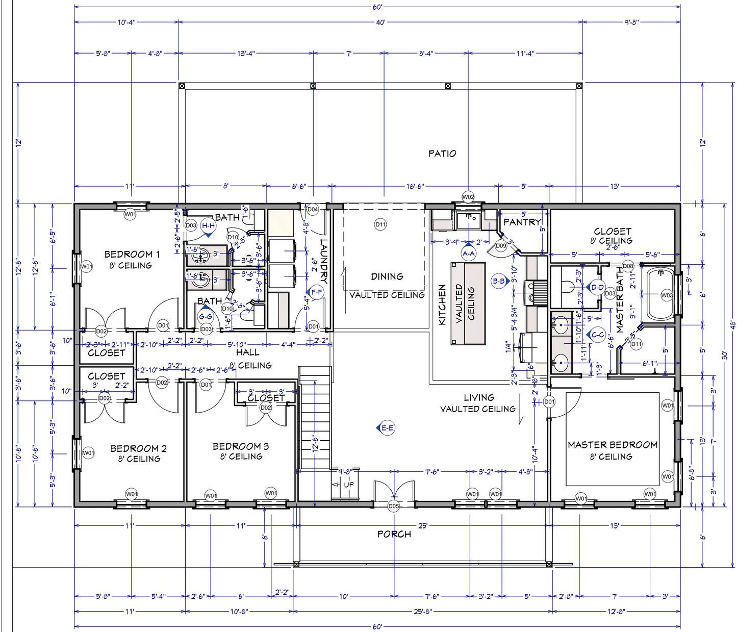 LP-2807 Wescott Barndominium House Plans