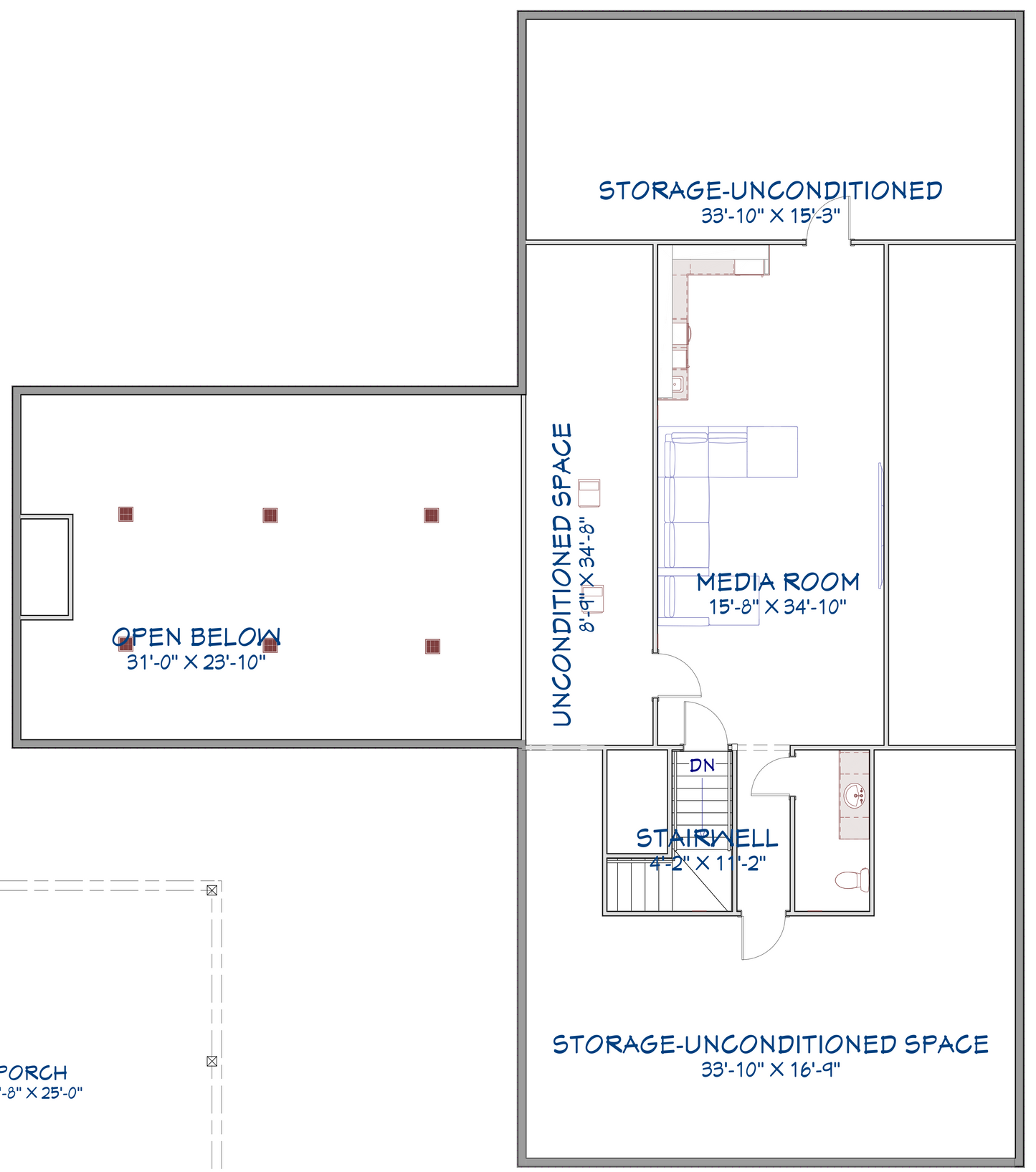 LP-3209 Leanos Barndominium House Plan