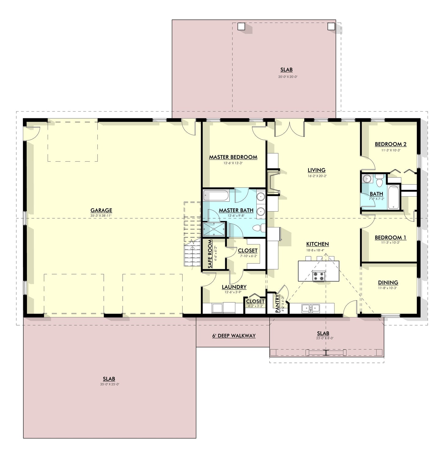 LP-1010 Rockledge Barndominium House Plans