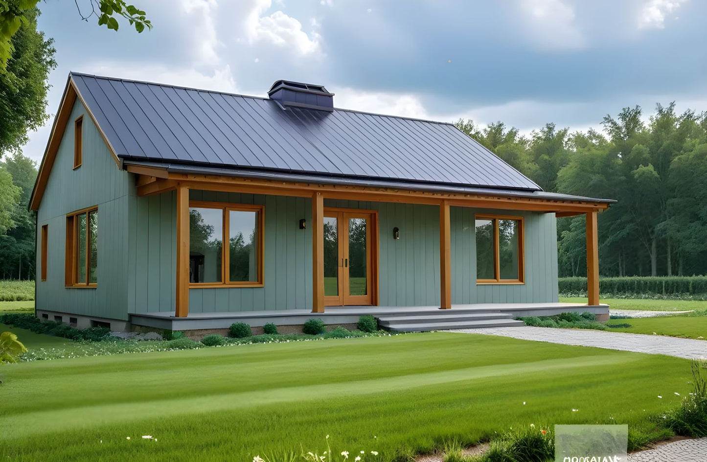 BCO-40010 Barndominium House Plan