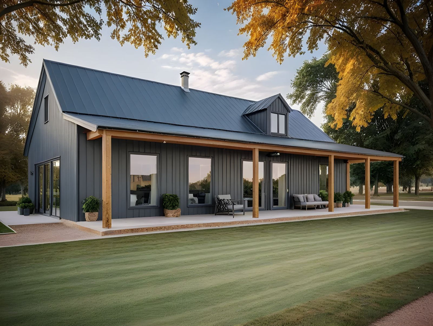 BCO-40012 Barndominium House Plan