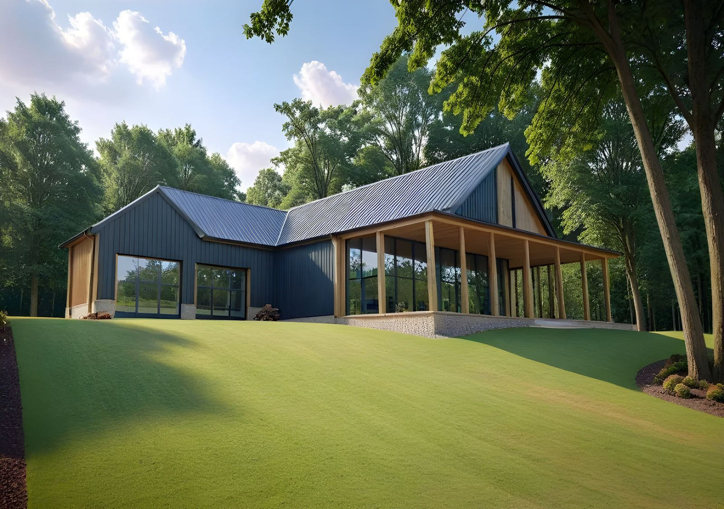 BCO-40014 Barndominium House Plan