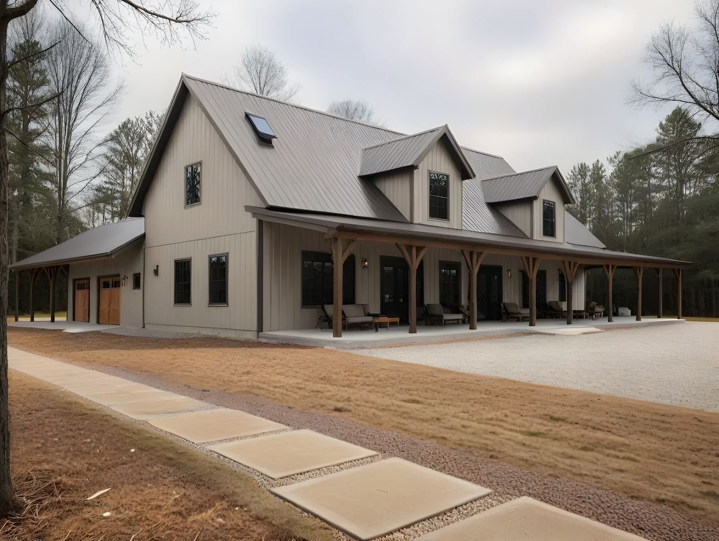 BCO-40020-M Barndominium House Plan