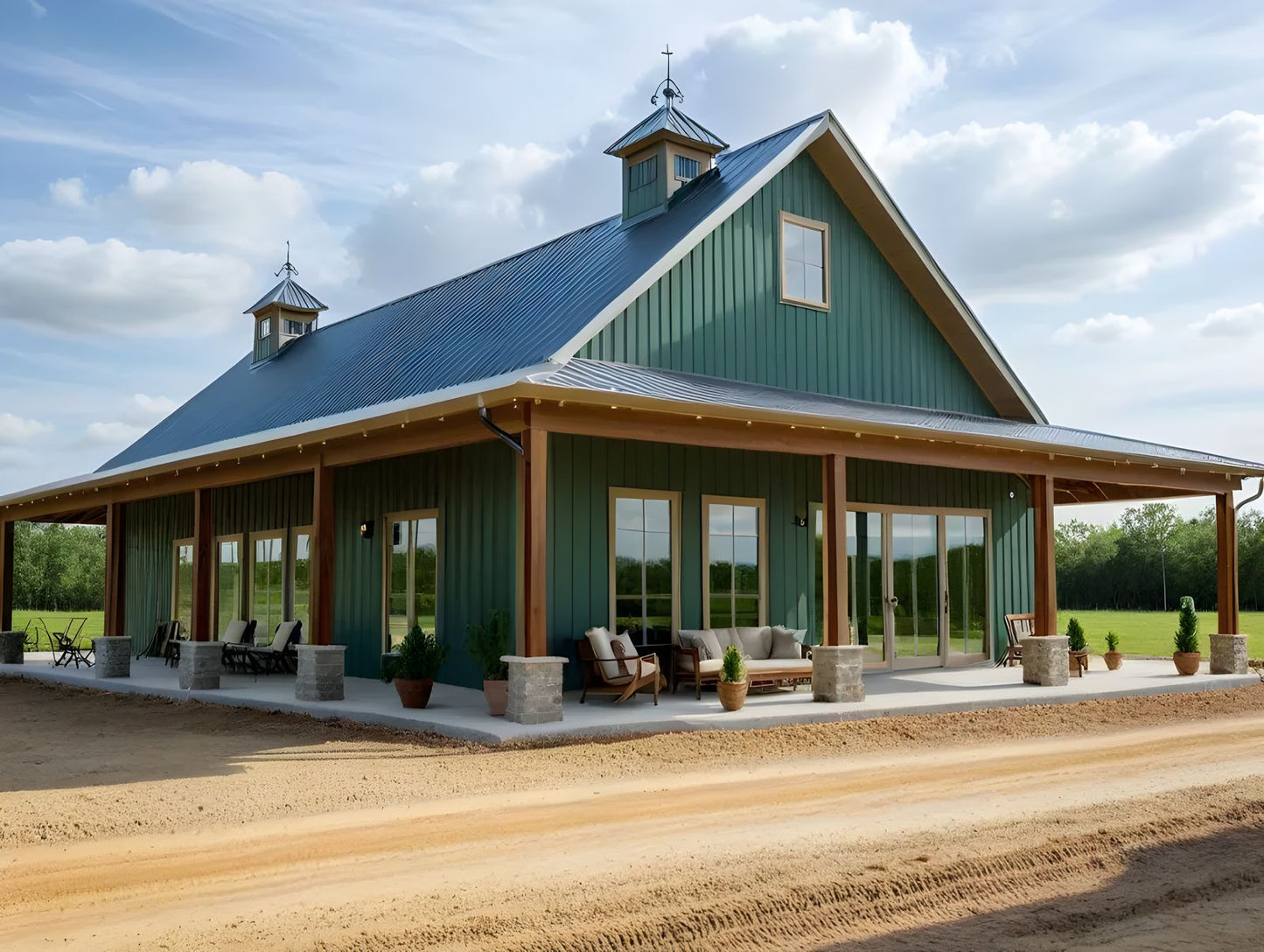 BCO-40027 Barndominium House Plan