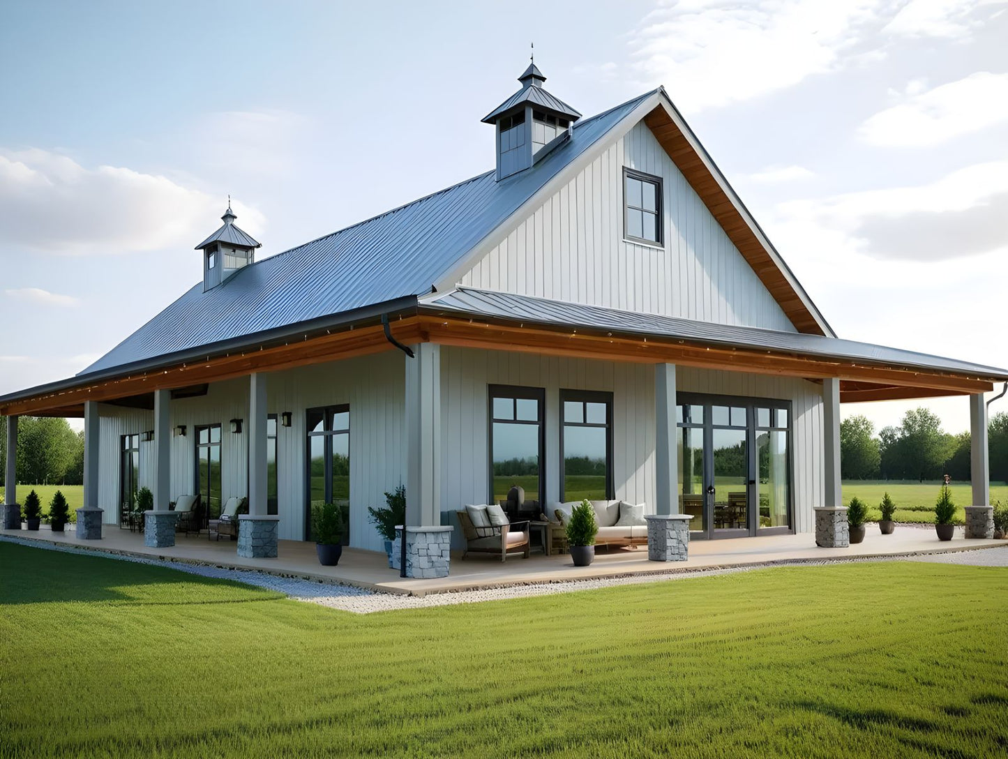BCO-40027 Barndominium House Plan