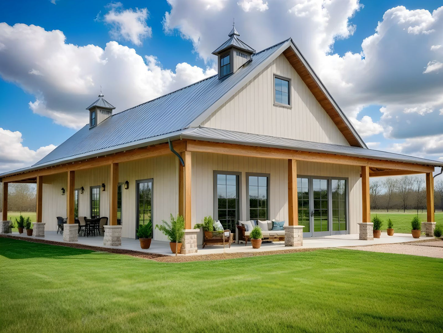 BCO-40027 Barndominium House Plan