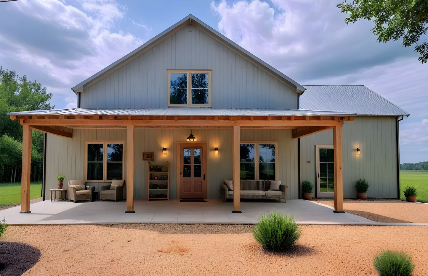 BCO-40028 Barndominium House Plan
