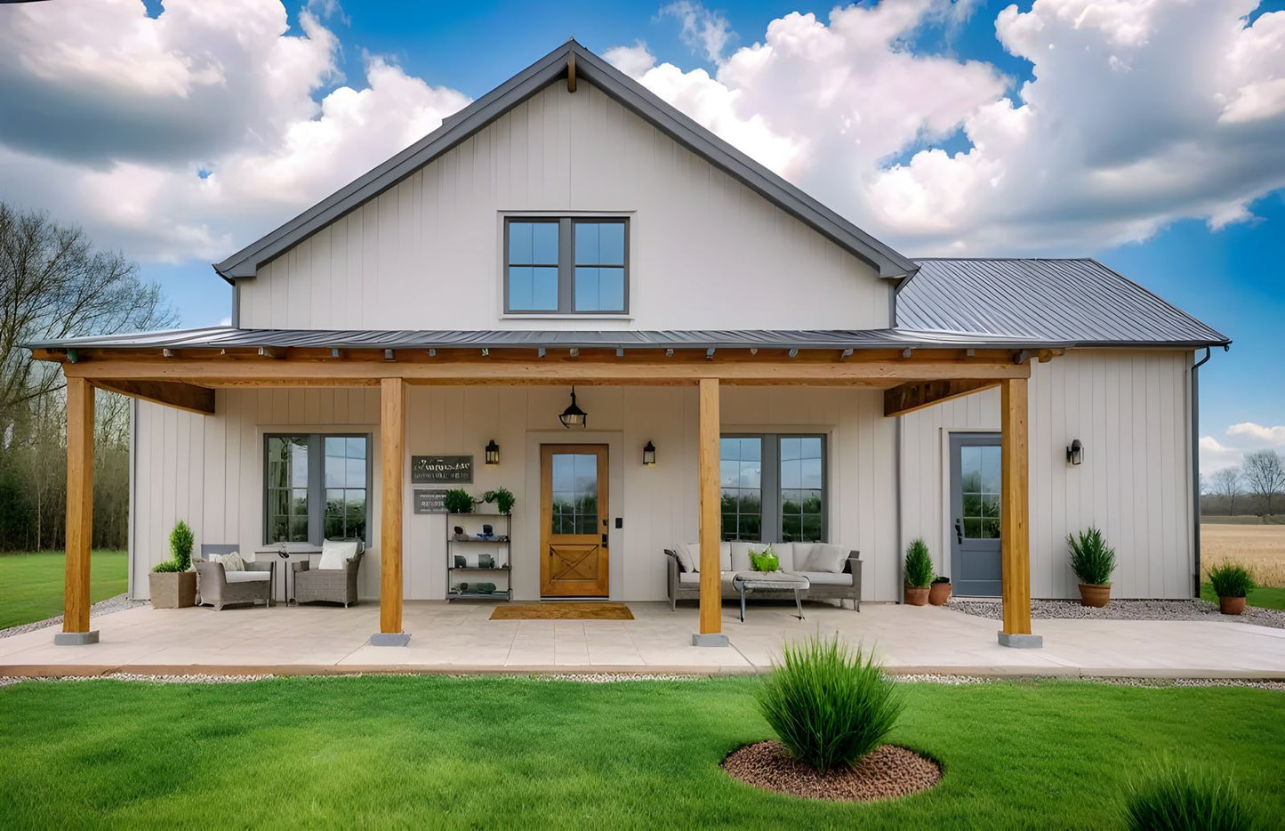 BCO-40028 Barndominium House Plan