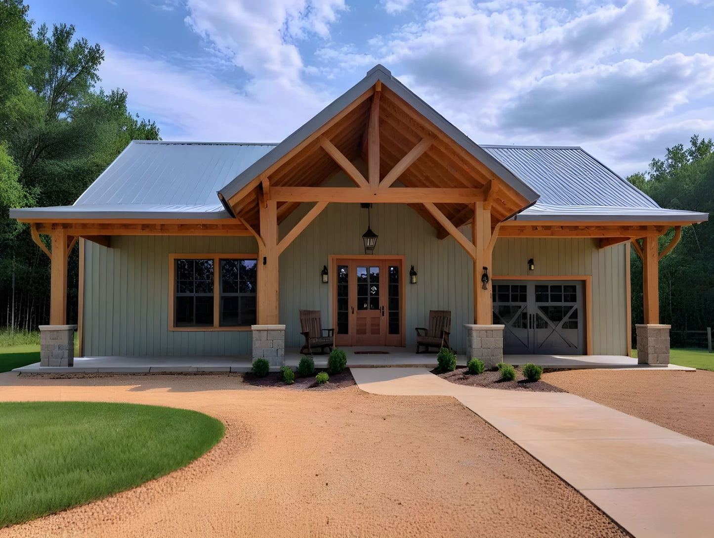 BCO-40029 Barndominium House Plan