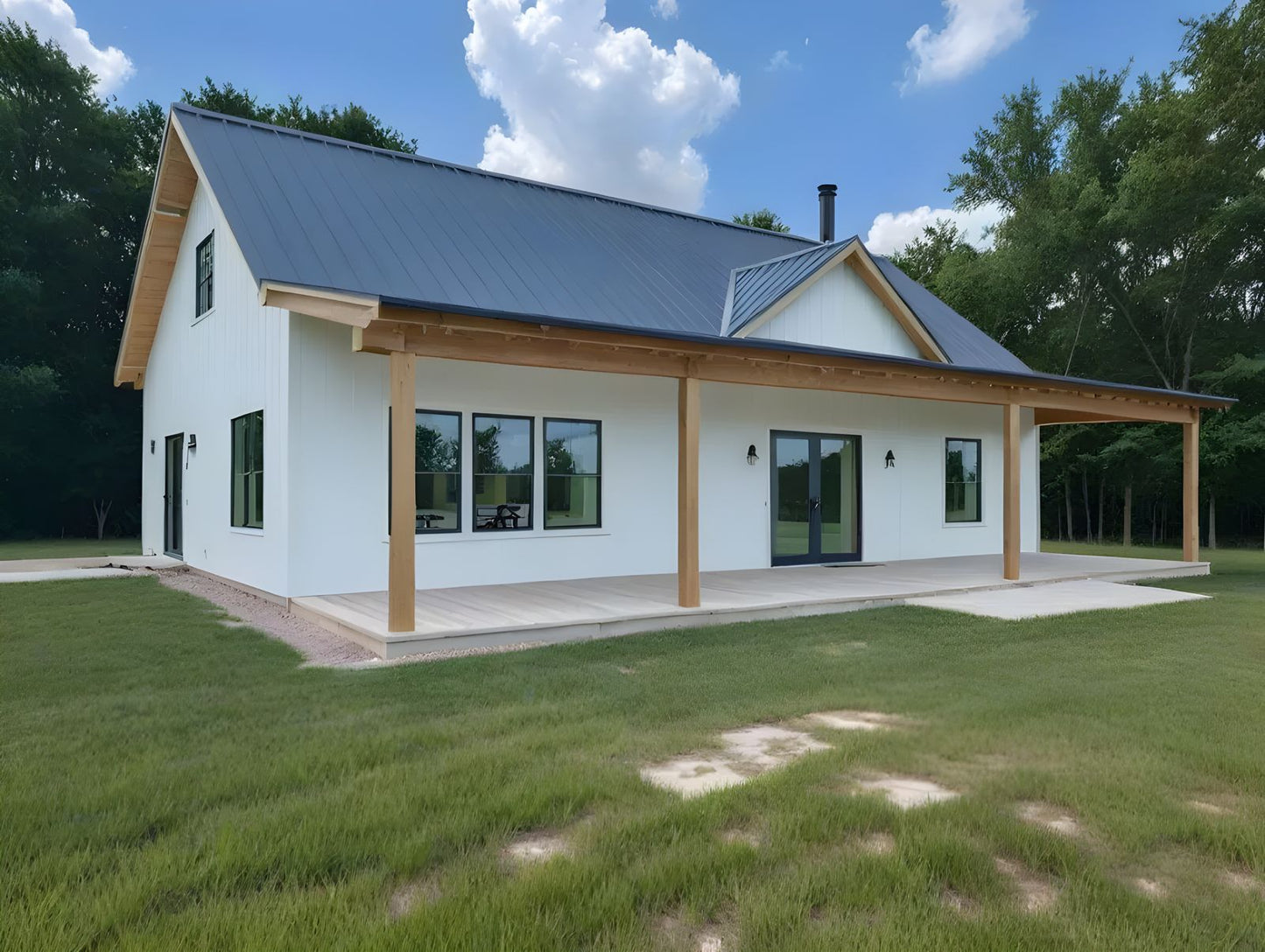 BCO-40032 Barndominium House Plan