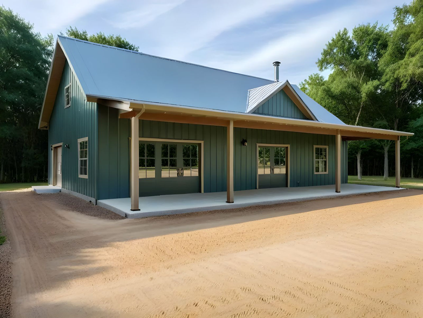 BCO-40032 Barndominium House Plan