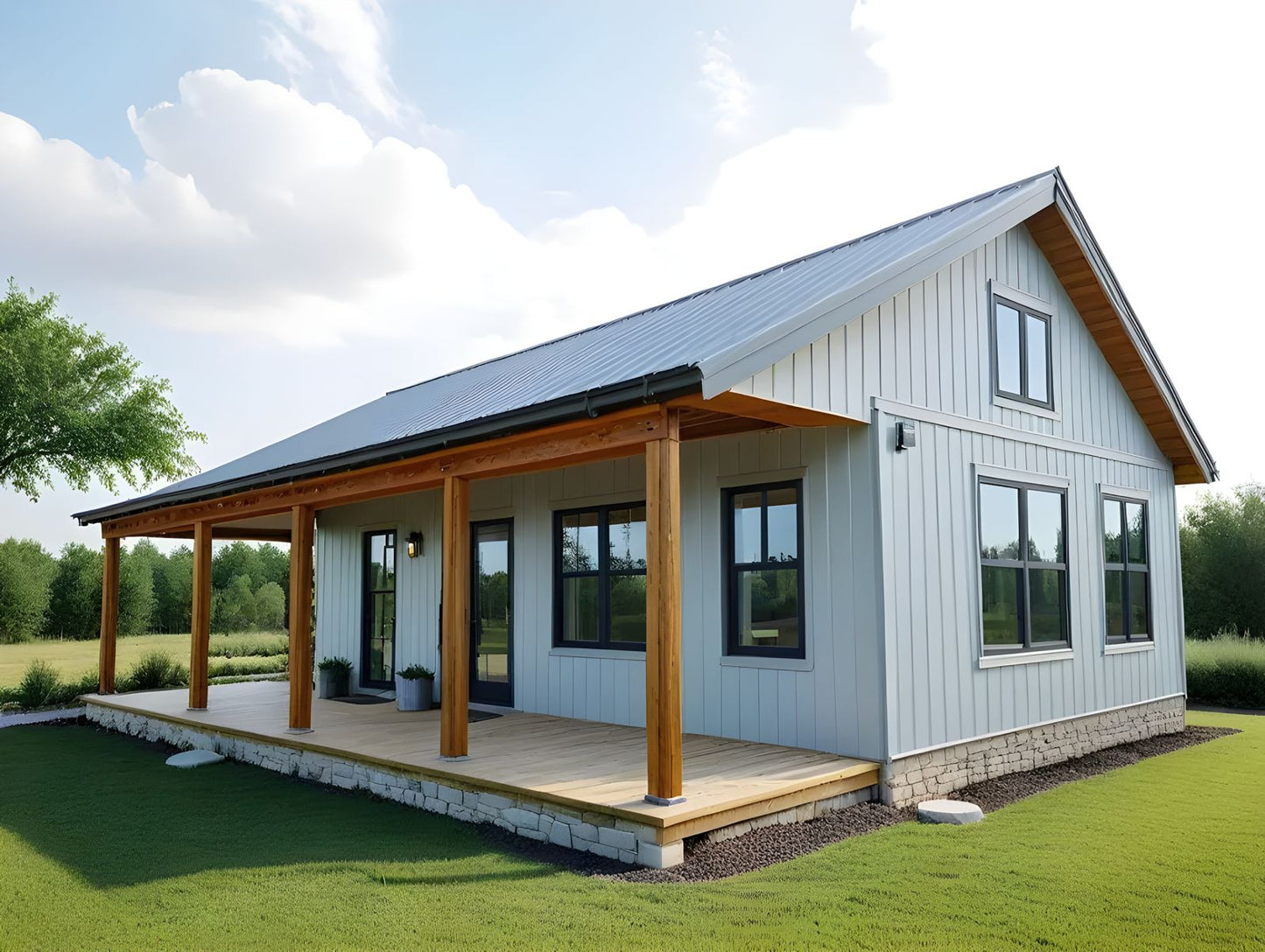 BCO-40038 Barndominium House Plan