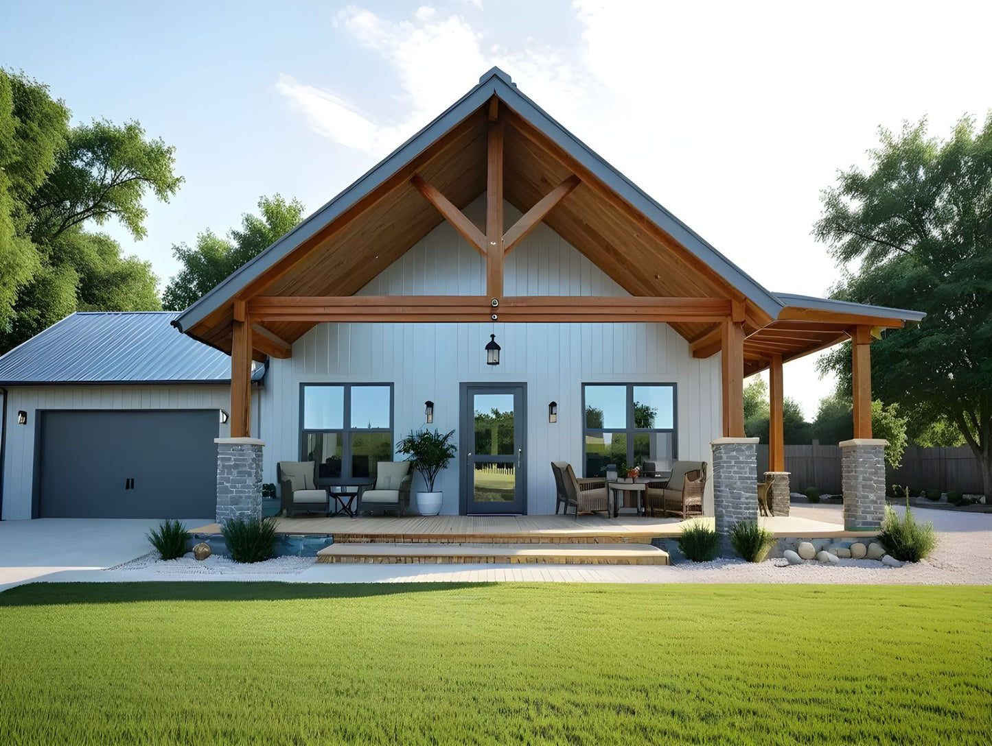 BCO-40043 Barndominium House Plan