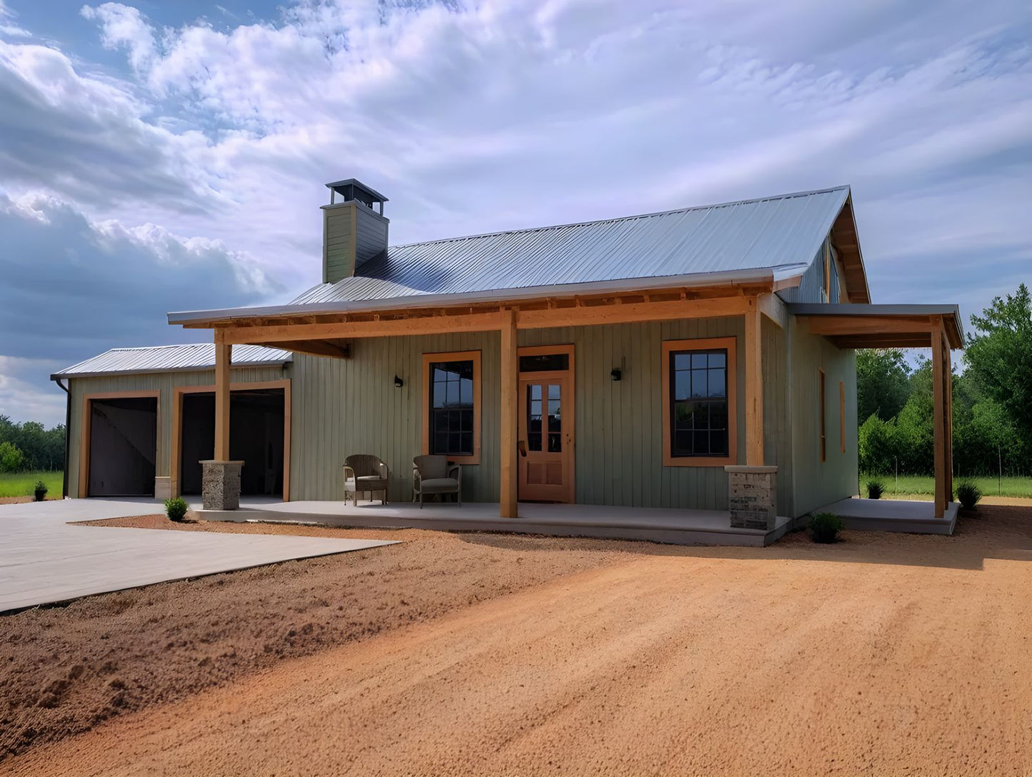 BCO-40044 Barndominium House Plan