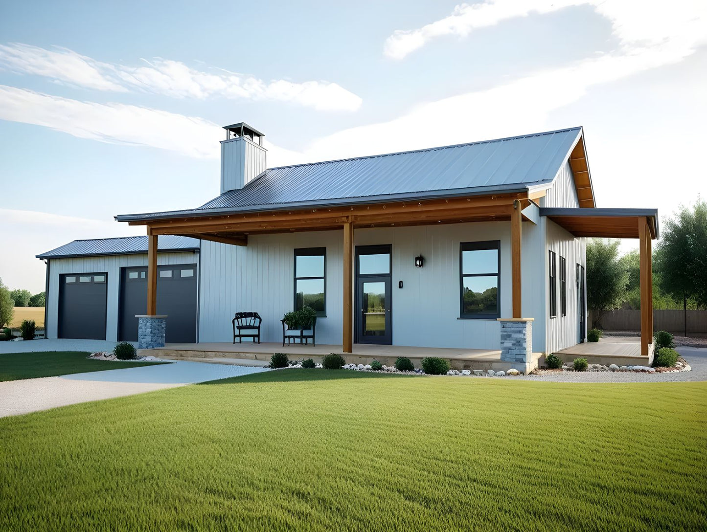 BCO-40044 Barndominium House Plan