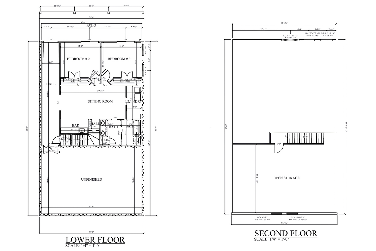 PL-2813 Lakeview Barndominium House Plan