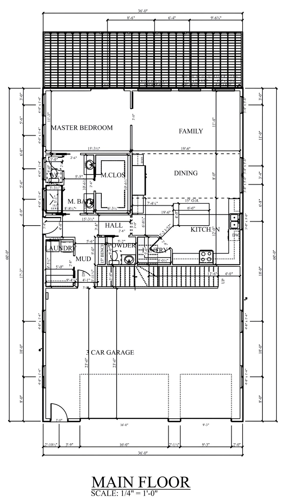 PL-2813 Lakeview Barndominium House Plan