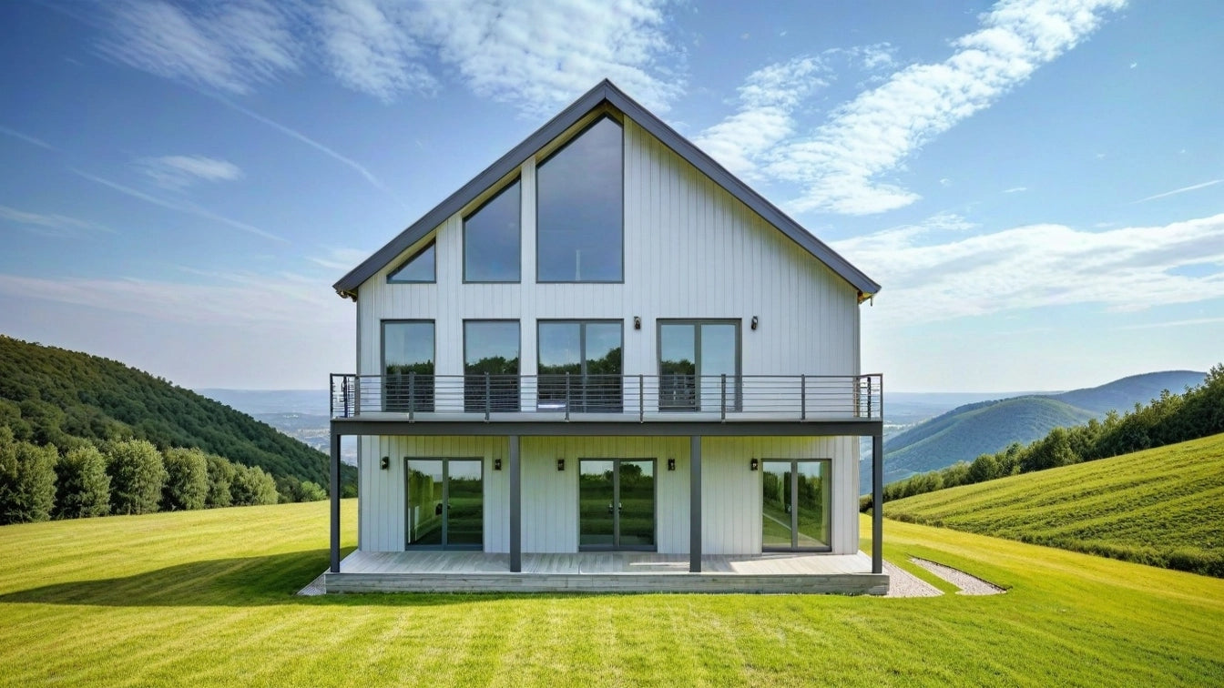 PL-2813 Lakeview Barndominium House Plan