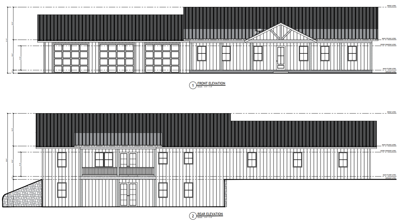 PL-2815 Travis Barndominium House Plan