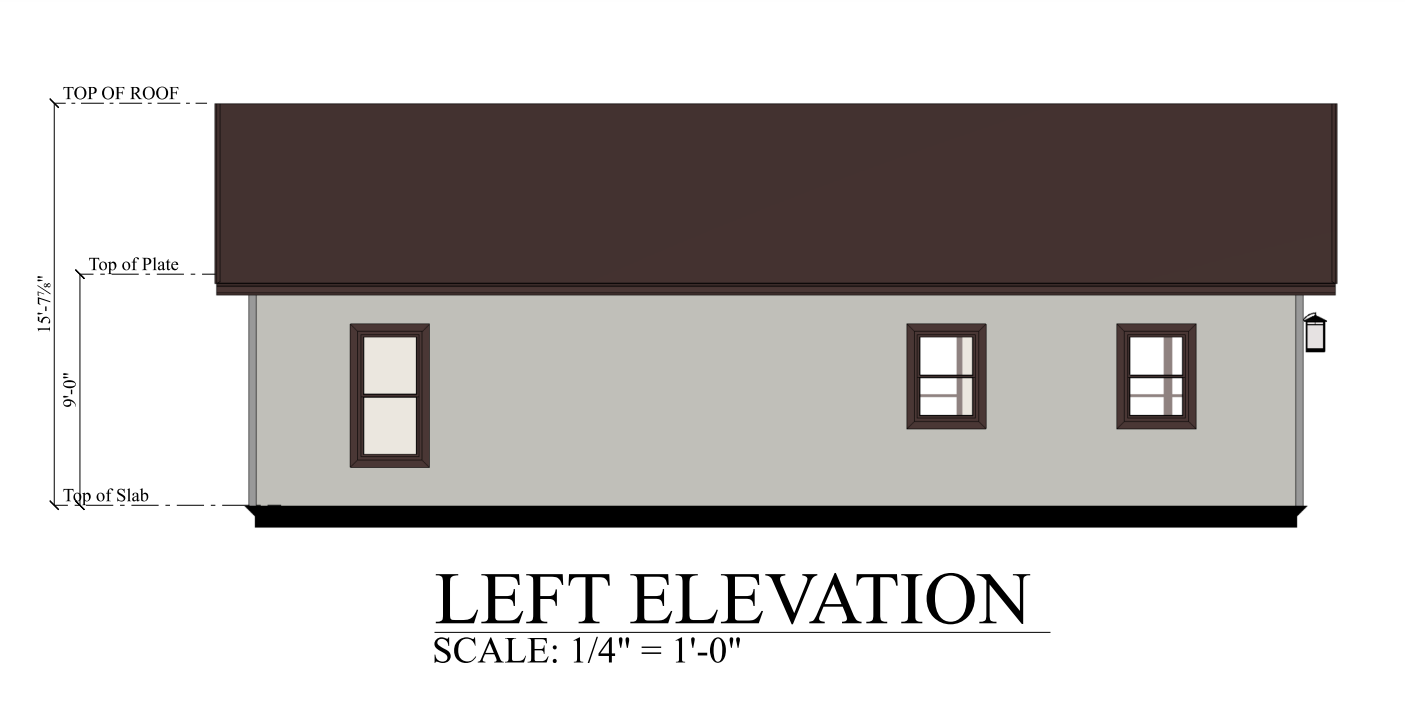 PL-3204 Atticus Barndominium House Plan