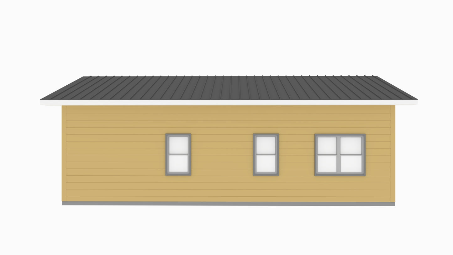 PL-60104 Clarion Barndominium House Plan