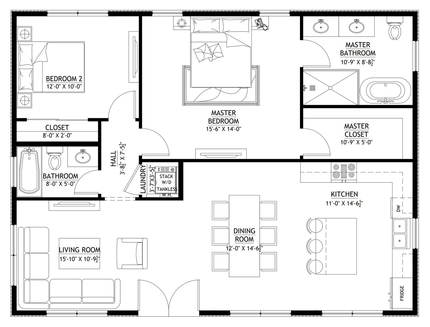 PL-60104 Clarion Barndominium House Plan