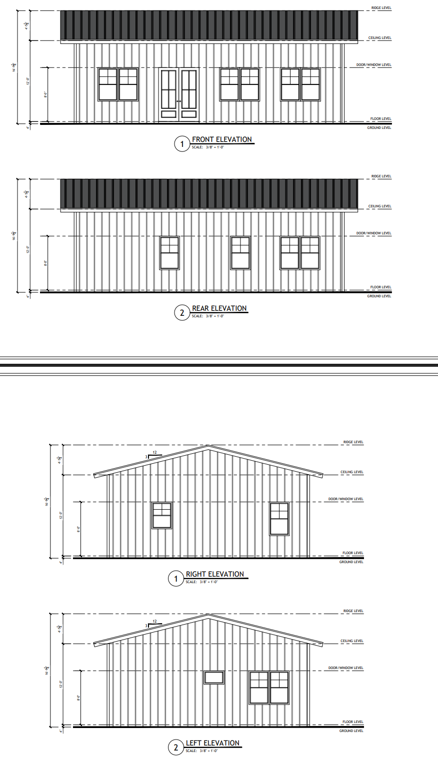 PL-60104 Clarion Barndominium House Plan