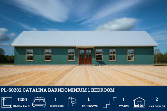 PL-60202 Catalina Barndominium House Plan